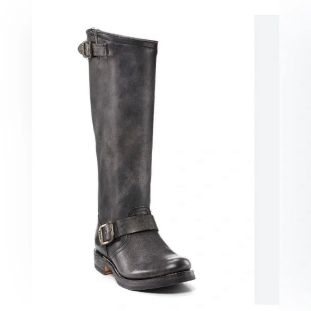 Frye Veronica Tall Slouch Boots - Distressed - Size 10B